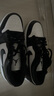耐克NIKE休閑鞋女熊貓AJ 1喬丹JORDAN 1低幫運動(dòng)鞋DC0774-101黑白37.5 曬單實(shí)拍圖