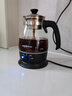 金灶（KAMJOVE）煮茶器新款噴淋式煮茶壺 玻璃燒水壺保溫一體養(yǎng)生煮茶壺全自動(dòng)泡茶爐圍爐煮茶器具A-52 黑色 1L 曬單實(shí)拍圖