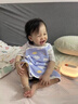 予星季兒童防踢被子護肚圍嬰兒肚臍防著(zhù)涼寶寶睡覺(jué)護肚子神器睡衣睡袋 藍色云朵【6層純棉】送兒童方巾 S碼【適合寶寶身高70cm內】 曬單實(shí)拍圖