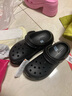 卡駱馳（crocs）經(jīng)典光輪Clog男女一腳蹬沙灘鞋 CR207988-001 36 曬單實(shí)拍圖