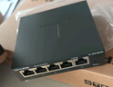 普聯(lián)（TP-LINK） 5口全千兆鋼殼交換機 企業(yè)級交換器 4口監控網(wǎng)絡(luò )網(wǎng)線(xiàn)分線(xiàn)器  金屬機身 TL-SG1005D 曬單實(shí)拍圖