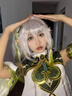 森凱哆小草神cosplay兒童原神衣服cos納西妲須彌蘿莉刺繡動(dòng)漫游戲全套 草神納西妲COS套裝+發(fā)網(wǎng)+假發(fā) 兒童140 曬單實(shí)拍圖