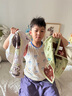 愛(ài)爾思A類(lèi)純棉兒童方巾家用全棉柔軟紗布洗臉小毛巾寶寶吸水擦汗巾手帕 2條裝-快樂(lè )女孩+棒棒糖男孩 2條 曬單實(shí)拍圖