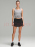 lululemon丨Pace Rival 女士運動(dòng)中腰短裙 速干 芯吸 LW8A78R 黑色 L /10 曬單實(shí)拍圖