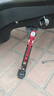 LZJV摩托車(chē)腳撐電動(dòng)車(chē)可調節邊撐改裝單邊腳架M3小猴子鬼火CNC側支架 (加厚加強可調)紅色(送彈簧+工具) 曬單實(shí)拍圖