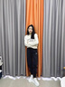 CFCW品牌板鞋女真皮小白鞋女新款夏季百搭板鞋厚底松糕增高休閑運(yùn)動鞋 米白色[單里] 34 標(biāo)準(zhǔn)碼數(shù) 曬單實(shí)拍圖