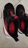 特步（XTEP）童鞋兒童閃電元素跑鞋小童旋鈕扣速度運動(dòng)鞋 黑/狀元紅 32 曬單實(shí)拍圖
