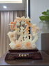 聚善緣五福臨門福字?jǐn)[件客廳玄關(guān)電視酒柜葫蘆高檔裝飾品搬新家喬遷禮物 小五福臨門紅花冰26*10.5*31cm 曬單實(shí)拍圖
