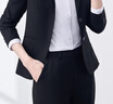 羅蒙（ROMON）免燙職業(yè)白色襯衫女新款2025春秋長袖v領(lǐng)襯衣面試正裝工作服上衣 白色V/領(lǐng)長/袖【高品質(zhì)不透】 L 【100-110斤】 曬單實拍圖