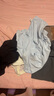 徽昂運動套裝女瑜伽服女跑步健身服速干衣t恤網(wǎng)紗美背短袖短褲藍(lán)灰XL 曬單實拍圖