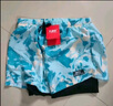 簡拉熊游泳褲男士速干防尷尬寬松泳衣專業(yè)沙灘褲泳褲溫泉大碼短褲套裝 黑色XL碼(100-140斤) 曬單實拍圖