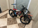 鳳凰（Phoenix）兒童自行車(chē)山地車(chē)男女學(xué)生腳踏車(chē)6-15歲童車(chē) 霸道 黑紅色 20寸 曬單實(shí)拍圖