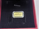 中國珠寶七夕情人節(jié)禮物黃金金條足金9999生日快樂送女友禮品禮物1g 曬單實拍圖
