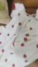 班喜迪嬰兒衣服夏季薄款嬰幼兒連體衣女寶寶公主外出服超萌短袖爬服夏裝 紅色 90cm 曬單實(shí)拍圖