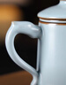 宋蘊李學級汝窯西子龍把辦公杯禮盒裝汝窯茶杯茶水分離杯茶具禮品禮物 曬單實拍圖
