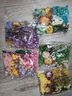 MPPMCK永生花diyA款干花材料壓花包相框團扇浮游瓶花幼兒園武漢真花裝飾 雛菊粉色袋裝/隨機花材1包 曬單實(shí)拍圖