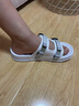 安德瑪（UNDERARMOUR）春夏Soft Movement男女情侶魔術(shù)貼運動休閑拖鞋6007202 白色100 42.5 曬單實拍圖