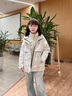 波司登（BOSIDENG）2025新款羽絨服女兒童一手長三合一5A抗菌絨4防外套T250131342 勇敢熊米9EA3 140 /64 約 130-140cm 30kg 曬單實拍圖