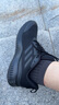 阿迪達斯 （adidas）男鞋夏季新款運動鞋輕便緩震透氣網(wǎng)面低幫耐磨緩震跑步鞋子男 黑武士跑步鞋/透氣/主推款 42 (260mm) 曬單實拍圖