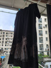 皮爾卡丹（pierre cardin）大碼女裝2025夏新款胖mm時(shí)尚優(yōu)雅中長款寬松洋氣復(fù)古媽媽裝連衣裙 黑色 2XL 建議125-140斤 曬單實(shí)拍圖