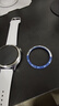 炫戴適用小米s4表圈小米手表s3表圈PC表盤套智能運動手表Xiaomi WatchS4表圈表帶套裝 灰拼藍-PC表圈 適用：小米手表s4/s3全系列通用 曬單實拍圖