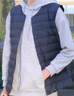 波司登25春疊穿羽絨服男90絨V領(lǐng)防風(fēng)保暖內(nèi)搭馬甲背心B250130001 曬單實(shí)拍圖