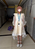 葉余兒童白色禮服洋氣蓬蓬紗女童長(zhǎng)裙公主裙夏生日鋼琴表演服學(xué)生裙子 主圖款 110 適合26-32斤 曬單實(shí)拍圖