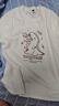 班尼路（Baleno）短袖男夏季學(xué)生卡通潮流百搭純棉t恤吸汗重磅透氣運(yùn)動(dòng)五分袖汗衫 曬單實(shí)拍圖