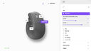 羅技（Logitech）Lift人體工學(xué)鼠標(biāo) 垂直鼠標(biāo) 小手鼠標(biāo) 無線藍(lán)牙鼠標(biāo) 3臺設(shè)備秒切換 帶Logi Bolt接收器 黑色 曬單實拍圖