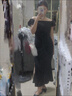 IEF/愛依服連衣裙2025夏季新款法式精致女人味氣質(zhì)修身顯瘦黑色長裙 黑 L 曬單實拍圖