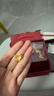 中銀億金花絲蝴蝶黃金項鏈女古法足金吊墜掛墜生日中秋節(jié)禮物送女友老婆 古法花絲蝴蝶吊墜+足金鏈-活動款【金重約5.2g】 曬單實拍圖