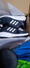阿迪達斯 （adidas）秋季男鞋運動(dòng)鞋舒適耐磨減震休閑跑步鞋 42UK8碼 曬單實(shí)拍圖