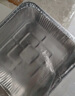 美進家（MEIJINJIA）空氣炸鍋錫紙碗50只食品級鋁箔盤加厚空氣炸鍋專用紙墊方形錫紙盒 曬單實拍圖