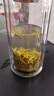 NUOTIAN帶蓋玻璃杯便攜小水晶透明男女單雙層定制加厚大容量純水晶水晶杯 升級款水晶鉆石蓋加厚款 雙層水晶蓋帶網(wǎng)240毫升66*160高 曬單實拍圖