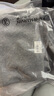 庫恩瑪維（KUHNMARVIN）設(shè)計(jì)感拼接袖口衛(wèi)衣女款2025年早春新款韓系短款套頭上衣K35618 灰色 M 曬單實(shí)拍圖