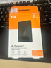 西部數(shù)據(jù)（WD）2TB 移動(dòng)硬盤 USB3.0 My Passport隨行版2.5英寸 黑 機(jī)械硬盤 筆記本電腦外接 大容量加密存儲(chǔ) 曬單實(shí)拍圖
