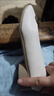 HQTING紅蜻蜓法式風(fēng)小羊皮淺口單鞋2025新款舒適尖頭軟底百搭拼色女鞋真 象牙白 35 曬單實(shí)拍圖