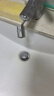 卓貝詩面盆水龍頭延伸器機(jī)械臂萬向旋轉(zhuǎn)水龍頭防濺頭洗臉盆池通用轉(zhuǎn)接頭 兩檔720°起泡器【銀色】 曬單實(shí)拍圖