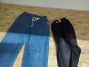 布恩普牛仔褲男春秋季美式男款闊腿褲男生夏天學(xué)生復古休閑直筒褲長(cháng)褲子 8802黑灰+1021中藍【常規款】 XL 【建議體重120-150斤左右】 曬單實(shí)拍圖