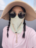 目丸登山防曬帽男女西部牛仔遮陽帽漁夫帽防紫外線太陽帽戶外釣魚帽子 卡其色【12cm大檐防水速干】 帽圍(54cm-62cm) 曬單實(shí)拍圖