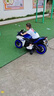 貝趣兒童電動(dòng)摩托車3-6歲7歲到16歲小孩超大機(jī)車10-12歲男女孩玩具車 旗艦藍(lán)+12V手油門(mén)+燈+皮座+藍(lán)牙 2-9歲可坐人生日六一兒童節(jié)禮物 曬單實(shí)拍圖