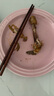 佩爾森（CERAMICS）奶油風(fēng)陶瓷盤子高溫釉下彩餐盤高級感家用圓盤飯盤 8英寸盤-奶黃色+芋泥紫混色4個裝 1英寸 餐盤 曬單實拍圖