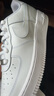 耐克（NIKE）耐克大童女鞋Air Force 1空軍一號小白鞋低幫板鞋 FV5951-111 曬單實拍圖