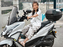 赤地車迷適用25款豪爵UFR150摩托車橡膠油箱貼保護裝甲貼防撞防磨改裝配件 墨刃【全套】橡膠油箱保護貼 曬單實拍圖
