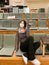 夢(mèng)琪嵐黑色微喇叭褲女夏季2025新款小個(gè)子高腰垂感馬蹄褲顯瘦西裝休閑褲 黑色【款褲長(cháng)】 常規 M 建議95-105斤 曬單實(shí)拍圖
