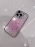 雅思戀 韓系閃鉆星星適用蘋果16promax手機殼2025新款iphone15自帶鏡頭膜14輕奢女款16全包防摔高級感 【粉色】全包邊雙面鑲鉆*自帶閃粉鏡頭膜 iPhone 16 Promax 曬單實拍圖