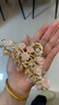 頂妃（DING FEI）花朵感大號鯊魚夾超大號抓夾發(fā)夾女發(fā)量多夾子頭飾盤發(fā) 花朵抓夾帶流蘇 A28-310 曬單實拍圖