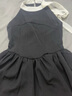 妙奕嘉黑色連衣裙裙子女夏季2025新款高級(jí)感小個(gè)子氣質(zhì)顯瘦法式禮服短裙 黑色法式赫本小香風(fēng)蝴蝶結(jié)絲絨裙 L 【建議80-115斤】 曬單實(shí)拍圖