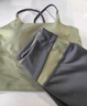維多利亞旅行者瑜伽服女夏季速干運(yùn)動(dòng)內(nèi)衣高強(qiáng)度訓(xùn)練服跑步健身背心兩件套綠M 曬單實(shí)拍圖