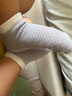 尼多熊兒童襪子寶寶夏季薄款透氣棉襪短筒嬰兒襪子透氣松口大網(wǎng)眼船襪 曬單實(shí)拍圖
